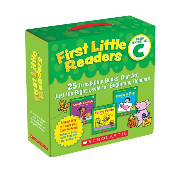 First Little Readers Guided Reading Level C grades Prek-2 Beginning - 25 pack - Picture 1 of 9